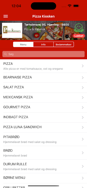 Pizza Kiosken Screenshot 0