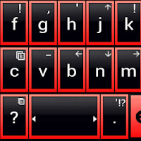 THEME AI TYPE BLACK RED GLASS