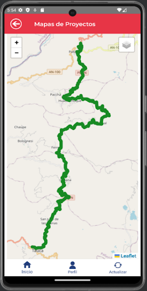 App Vias Nacional Screenshot 2