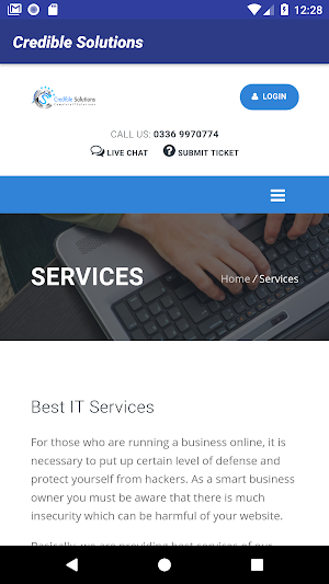 Credible solutions Screenshot 3