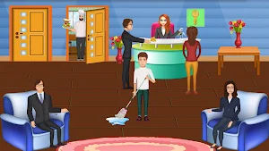 Virtual Hotel Tycoon Manager: Luxury House Screenshot 2