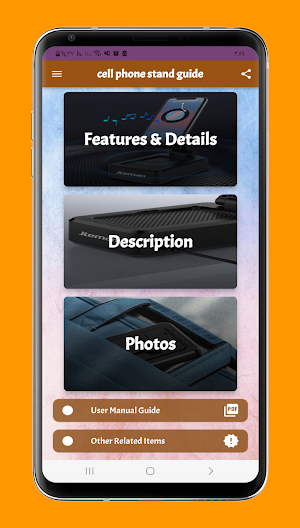 cell phone stand guide Screenshot 0