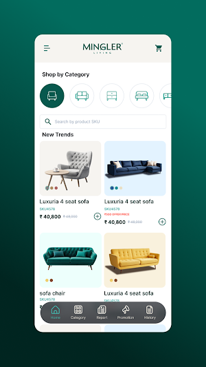 Mingler App Screenshot 1