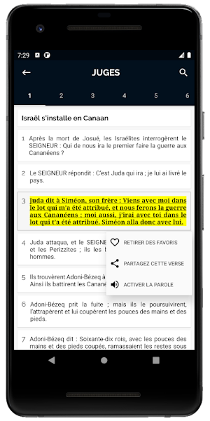 LA SAINTE BIBLE Screenshot 2