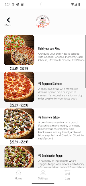 Pappa Georggeo Pizza Screenshot 3