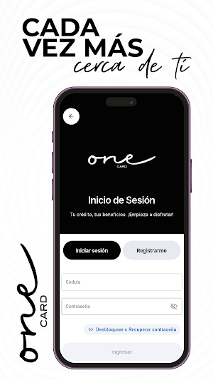 One Card Móvil Screenshot 0