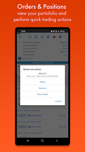 UTRADE Futures Screenshot 3
