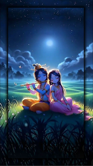 Lord Krishna Wallpaper Live 4K Screenshot 1
