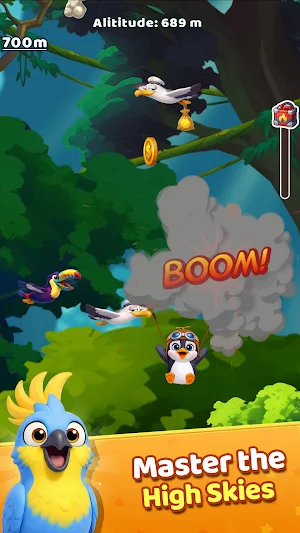 Rocketpack Penguin Screenshot 2
