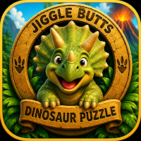 Jiggle Butts Dinosaur Puzzle