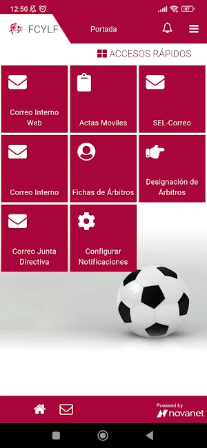 Intranet RFCYLF Screenshot 1