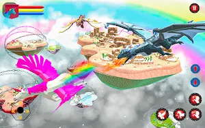 Flying Pegasus Horse Simulator Screenshot 0