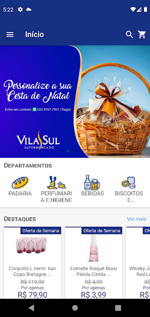 Vila Sul E-commerce Screenshot 0