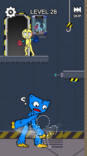 GrabPack Playtime Blue Monster Screenshot 1