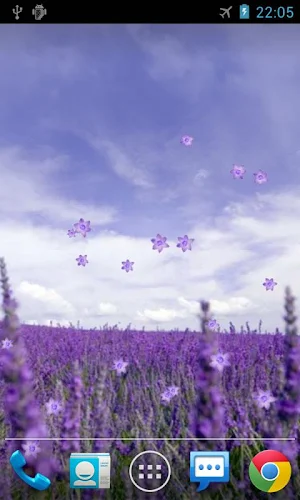 Lavender Live Wallpaper Screenshot 0