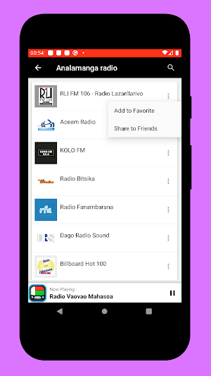 Radio Madagascar: Radio Online Screenshot 1