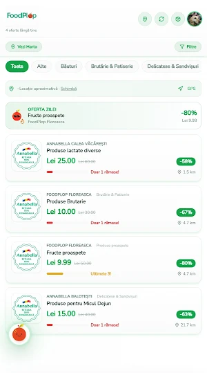 FoodPlop Screenshot 2