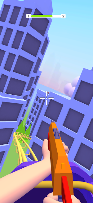 Crazy Ride & Shoot Screenshot 1