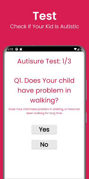 Autisure: Autism Assured App Screenshot 1