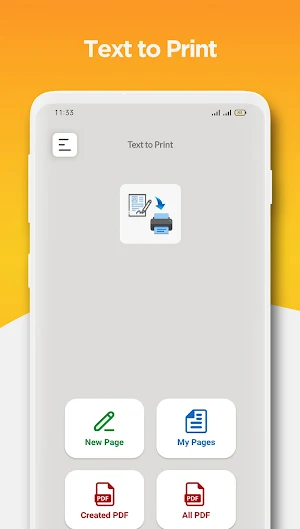 Text to PDF Maker - Converter Screenshot 1