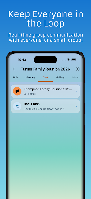 Breeze - Reunion Planner Screenshot 3