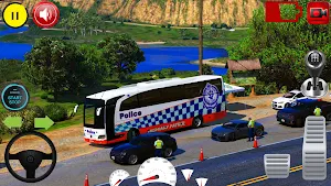 US Police Bus Simulator Games Screenshot 3
