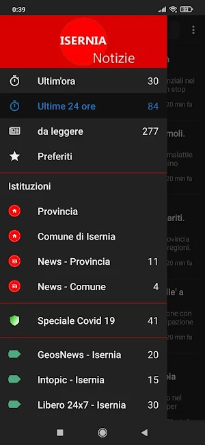 Isernia notizie Screenshot 0
