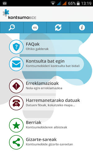 kontsumobide Screenshot 1