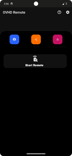 Remote for Ovhd Tv Screenshot 0