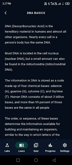 DNA Lab Simulator Screenshot 3