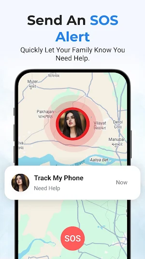 Phone Tracker via GPS Location Screenshot 2
