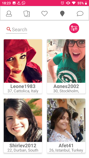 senior dating and free chat in United States - USA Screenshot 2