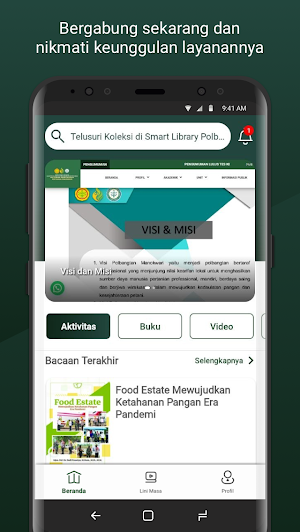 Smart Lib Polbangtan Manokwari Screenshot 1