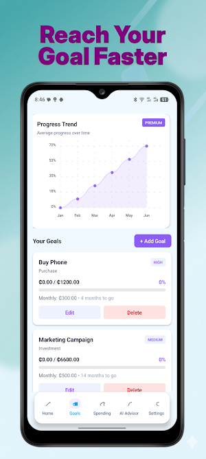 ThriveTrack: AI Budget & Save Screenshot 2