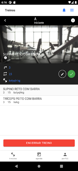 Studio Fitness Academia Screenshot 1