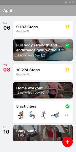 Level Up  Fitness Screenshot 1