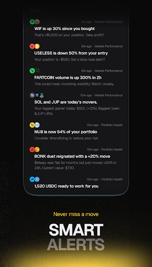 Aurus - Solana Trading Wallet Screenshot 2
