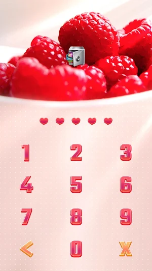 AppLock Theme Raspberry Screenshot 1