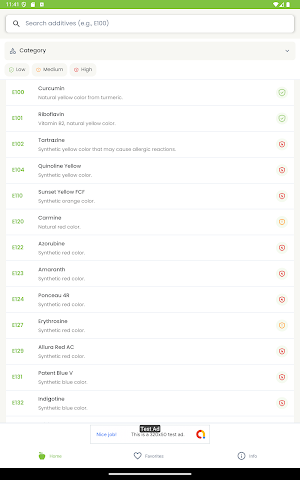 AdditiveInfo Screenshot 3