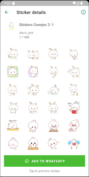 Stickers de Conejo Screenshot 2
