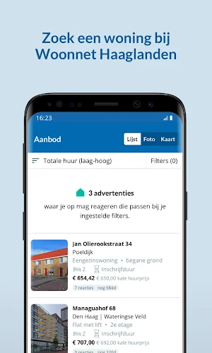 Woonnet Haaglanden Screenshot 0