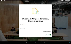 Digicuro Meeting Room Display and Booking Screenshot 0