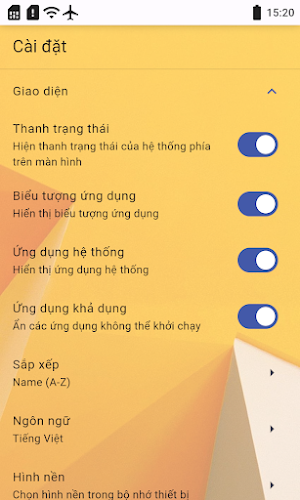 Zither Harp Launcher Screenshot 2