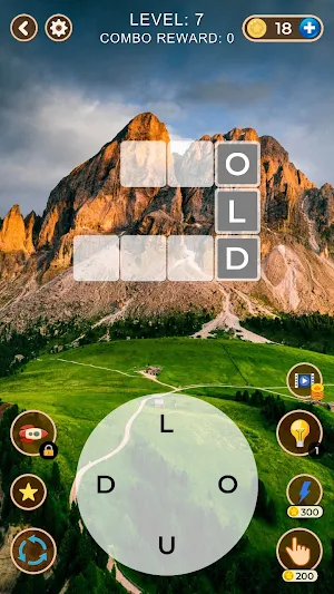 Connect words: crossword Screenshot 0