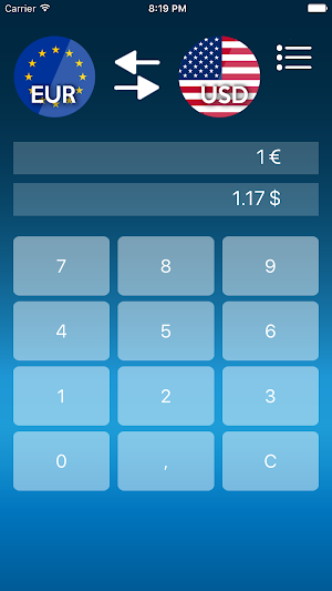 Currency Converter Screenshot 0