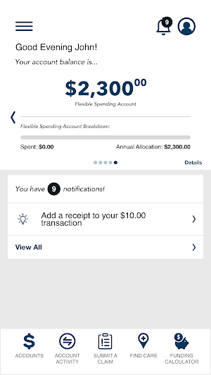 Employee Plans Mobile Flex Screenshot 2