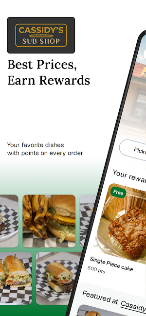 Cassidy's Sub Shop Screenshot 0