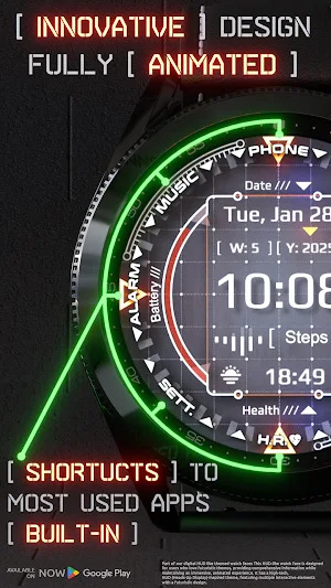 HUD Digital Animated Screenshot 3