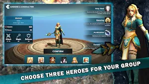 Fantasy Heroes: Legendary Raid RPG Action Offline Screenshot 1