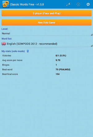 Classic Words Plus Screenshot 2